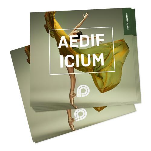 Pegatinas redondas de papel.