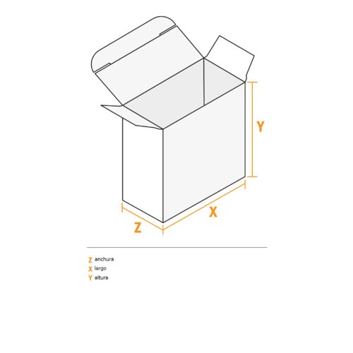 Cajas plegables con fondo automático, Especificación libre del