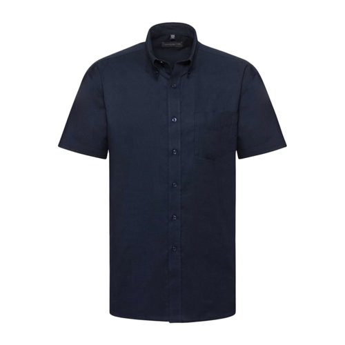 Camisas de manga corta Russell Classic Oxford, Hombre 4