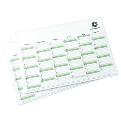 Calendario anual, A6 3