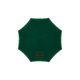 Paraguas plegable verde con funda.